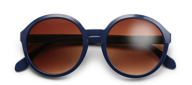 Solbriller minusstyrke Diva blå | BIOplastic |